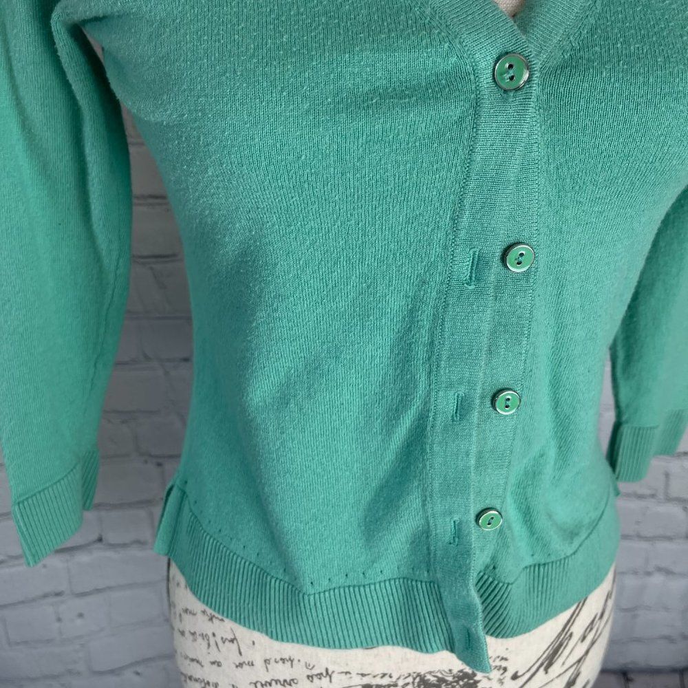 The Limited Sea Green Cardigan - Picture 2 of 8